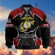 Premium US Veterans Bomber Jacket BPHN270811, Gifts For US Veterans, Gifts On Father's Day, Veterans Day.