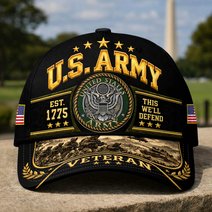 Premium US Veteran Baseball Hats CPHN081011, Gifts For US Veterans, Gifts For Veterans Day, Father's Day.