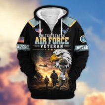 Premium US Veteran Zip Up Hoodie BTTN191022, Gifts For US Veterans, Gifts For Veterans Day.