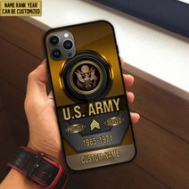 Premium Custom US Veteran Phone Case DPVC201010, Gifts For US Veterans, Gifts For Veterans Day, Father's Day.