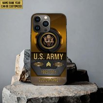 Premium Custom US Veteran Phone Case DPVC201010, Gifts For US Veterans, Gifts For Veterans Day, Father's Day.