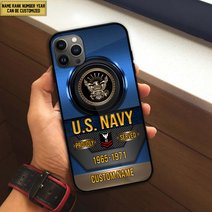 Premium Custom US Veteran Phone Case DPVC201010, Gifts For US Veterans, Gifts For Veterans Day, Father's Day.