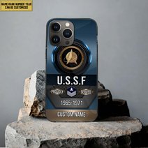 Premium Custom US Veteran Phone Case DPVC201010, Gifts For US Veterans, Gifts For Veterans Day, Father's Day.