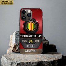 Premium Custom US Veteran Phone Case DPVC201010, Gifts For US Veterans, Gifts For Veterans Day, Father's Day.