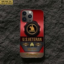 Premium Custom US Veteran Phone Case DPVC201010, Gifts For US Veterans, Gifts For Veterans Day, Father's Day.