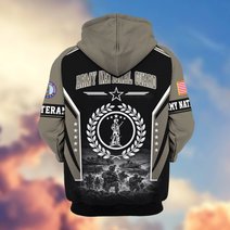 Premium US Veteran Zip Up Hoodie BTTN201021, Gifts For US Veterans, Gifts For Veterans Day.