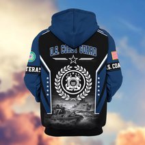 Premium US Veteran Zip Up Hoodie BTTN201021, Gifts For US Veterans, Gifts For Veterans Day.