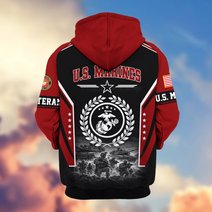 Premium US Veteran Zip Up Hoodie BTTN201021, Gifts For US Veterans, Gifts For Veterans Day.