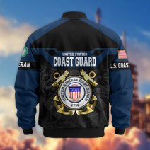 Premium US Veteran Bomber Jacket DPVC211001, Waterproof Windbreaker Coat, US Veteran Gift, Veterans Day Gift.