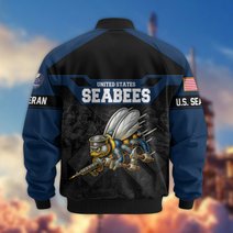 Premium US Veteran Bomber Jacket DPVC211001, Waterproof Windbreaker Coat, US Veteran Gift, Veterans Day Gift.