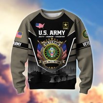 Premium US Veterans Sweatshirt ATTN130126, Gifts For US Veterans, Gifts On Father's Day, Veterans Day.