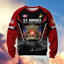 Premium US Veterans Sweatshirt ATTN130126, Gifts For US Veterans, Gifts On Father's Day, Veterans Day.