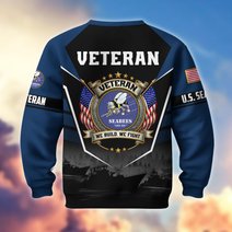 Premium US Veterans Sweatshirt ATTN130126, Gifts For US Veterans, Gifts On Father's Day, Veterans Day.