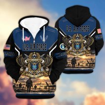Premium US Veteran Zip Up Hoodie BTTN221023, Gifts For US Veterans, Gifts For Veterans Day.