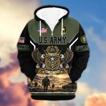 Premium US Veteran Zip Up Hoodie BTTN221023, Gifts For US Veterans, Gifts For Veterans Day.