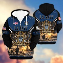 Premium US Veteran Zip Up Hoodie BTTN221023, Gifts For US Veterans, Gifts For Veterans Day.