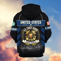 Premium US Veteran Zip Up Hoodie BTTN221021, Gifts For US Veterans, Gifts For Veterans Day.