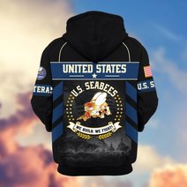 Premium US Veteran Zip Up Hoodie BTTN221021, Gifts For US Veterans, Gifts For Veterans Day.