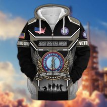 Premium US Veteran Zip Up Hoodie CPHN211011, Gifts For US Veterans, Gifts For Veterans Day.