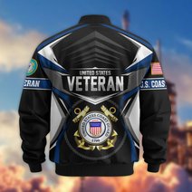 Premium US Veteran Bomber Jacket CPHN221011, Waterproof Windbreaker Coat, US Veteran Gift, Veterans Day Gift.