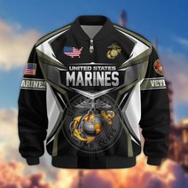 Premium US Veteran Bomber Jacket CPHN221011, Waterproof Windbreaker Coat, US Veteran Gift, Veterans Day Gift.