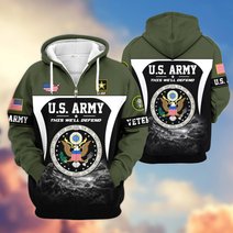 Premium US Veteran Zip Up Hoodie BTTN271022, Gifts For US Veterans, Gifts For Veterans Day.