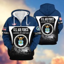 Premium US Veteran Zip Up Hoodie BTTN271022, Gifts For US Veterans, Gifts For Veterans Day.