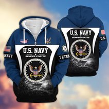Premium US Veteran Zip Up Hoodie BTTN271022, Gifts For US Veterans, Gifts For Veterans Day.