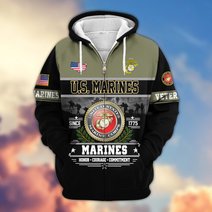 Premium US Veteran Zip Up Hoodie BTTN291021, Gifts For US Veterans, Gifts For Veterans Day.