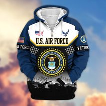 Premium US Veteran Zip Up Hoodie BTTN291022, Gifts For US Veterans, Gifts For Veterans Day.