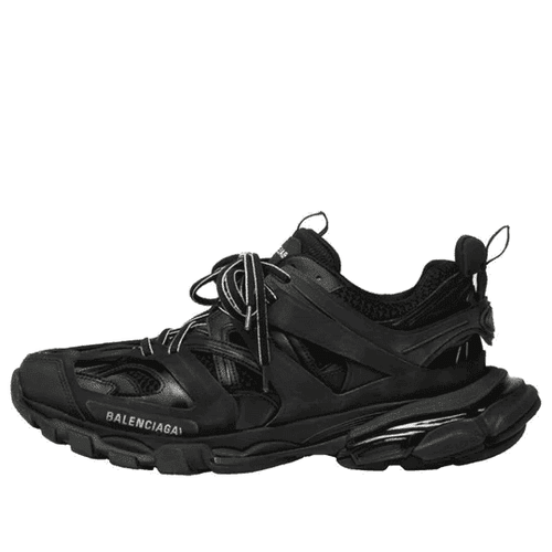 Balenciaga Track 1.0 Nylon Vintage Sneakers Black 542023W1GB11000