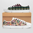 PUG STICKERS - LOW TOP SHOES