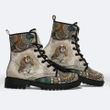 CAVALIER KING CHARLES SPANIEL DOG MANDALA BOOTS