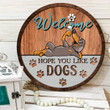 DACHSHUND HANGING DOOR SIGN