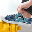 DOLPHIN - BLING LOW TOP SHOES