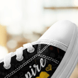MUSIC TEACHER TEACH SUNFLOWER LOW TOP SHOES