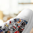 ROTTWEILER STICKERS - LOW TOP SHOES