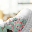 BATS FLOWER STYLE LOW TOP SHOES