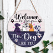 GREAT DANE HANGING DOOR SIGN