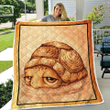 SULCATA TORTOISE DRAWING QUILT