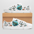 TURTLE HEART ICON CUTE SEA ANIMAL LOW TOP SHOES