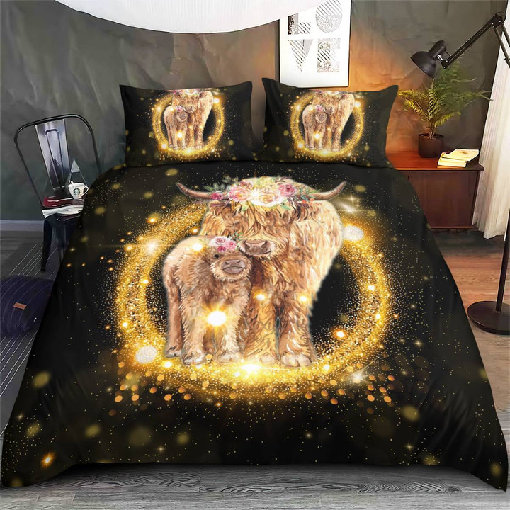 COW LIGHT STYLE BEDDING SET