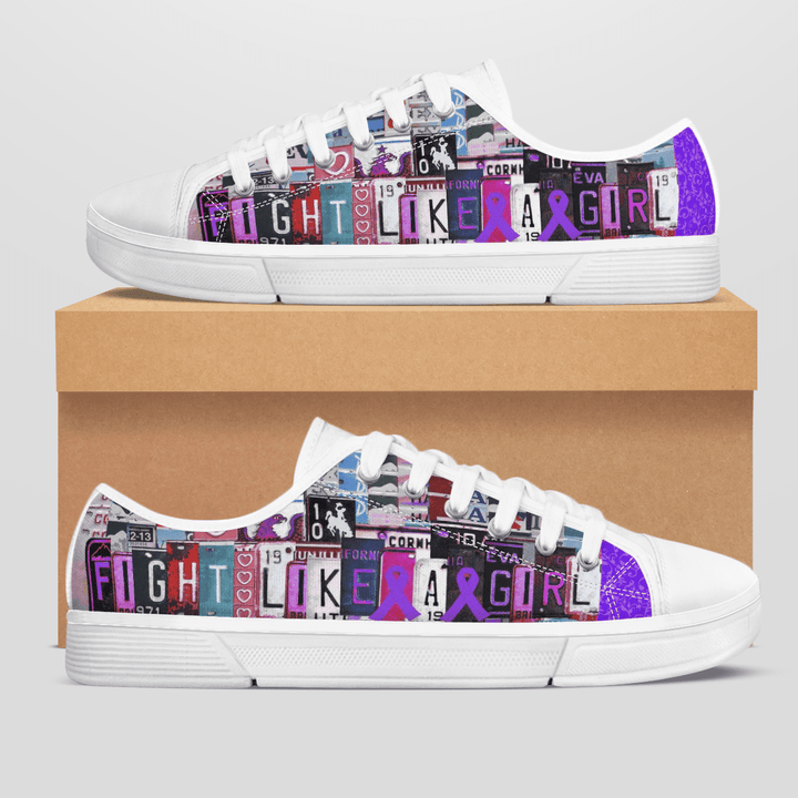 SJOGREN'S SYNDROME - FIGHT LIKE A GIRL AWARENESS SHOE