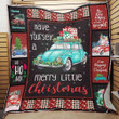 Bug Car Christmas Quilt Blanket ABC07113027
