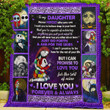 I Love You Forever Always Vv The Nightmare Before Christmas Quilt Blanket DHC26031233TD