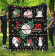 Merry Christmas Baseball DHC1510093 Quilt Blanket