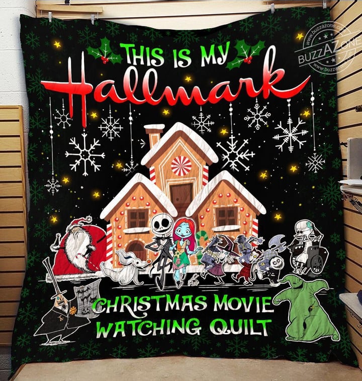 Nightmare Hallmark Christmas Movie Watching Quilt Blanket DHC26031240TD