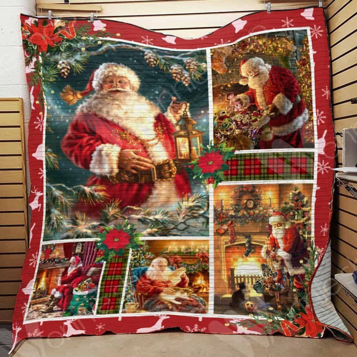 Santa Christmas DHC15100339MDQ Quilt Blanket
