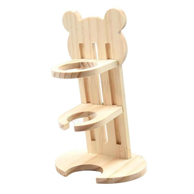 Hamster Water Bottle Stand Rabbit Drinker Rack Adjustable Height for Small Animals