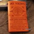 Viking vintage journal notebook wife to husband when get the end of our lives to gether  father's day gifts for husband